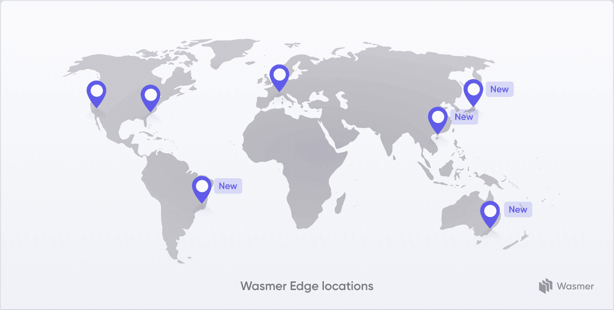 Wasmer Edge locations