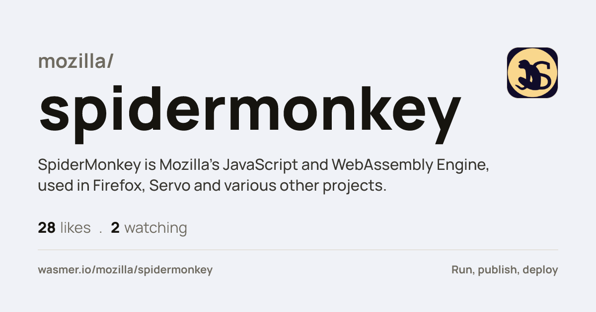mozilla/spidermonkey: SpiderMonkey is Mozilla’s JavaScript and ...